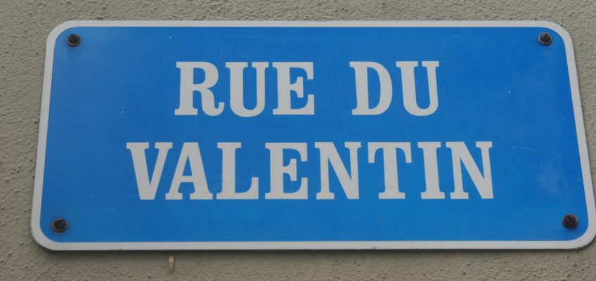 Le Valentin, la rue des amoureux?