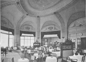Le "Grand Café" du casino de Montbenon, à la belle époque 